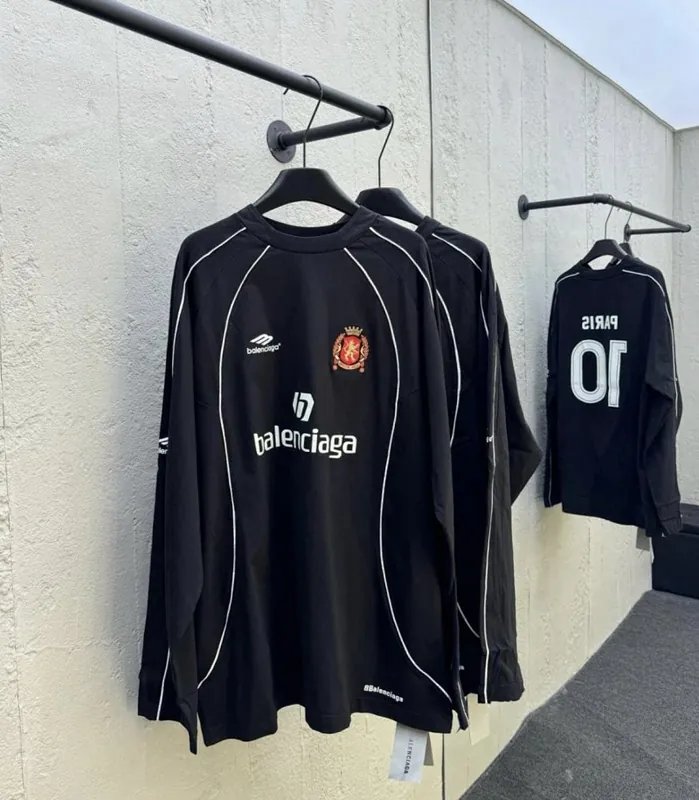 Balenciaga Soccer Long Sleeve T-Shirt