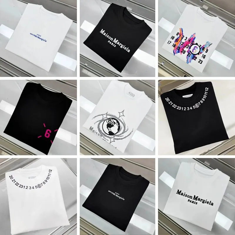 Maison Margiela Numbers T-Shirt Collection