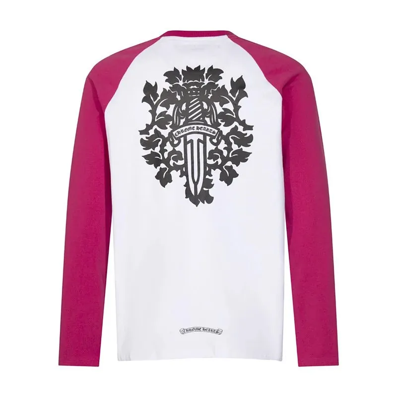 Chrome Hearts Dagger Crest Long Sleeve T-Shirt