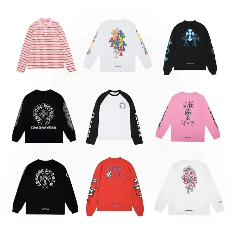 Chrome Hearts Cross Long Sleeve T-Shirt Collection