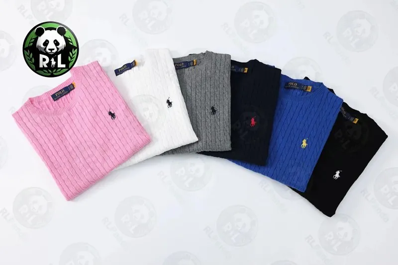 Ralph Lauren Cable Knit Sweater Collection