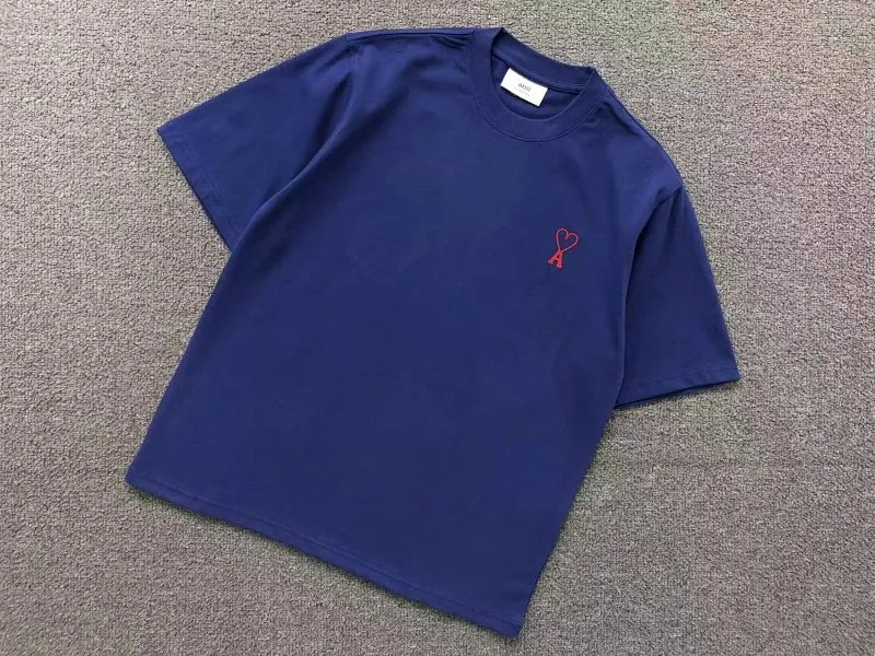 Ami Paris Heart Logo T-Shirt