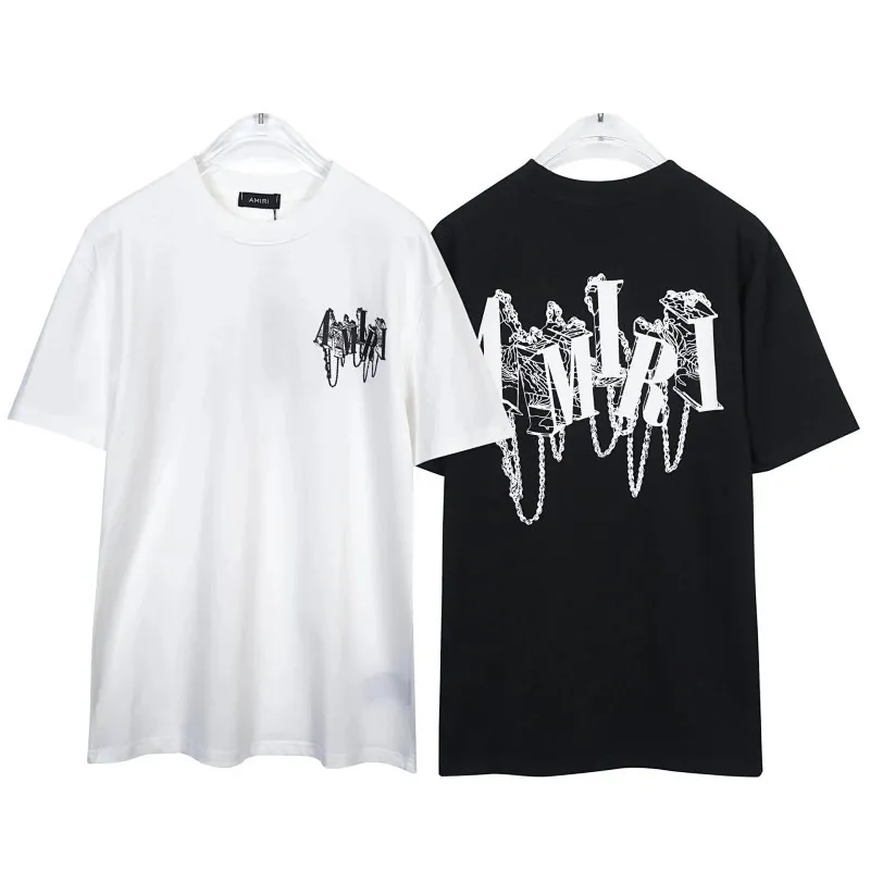 Amiri Drip Logo T-Shirt Collection