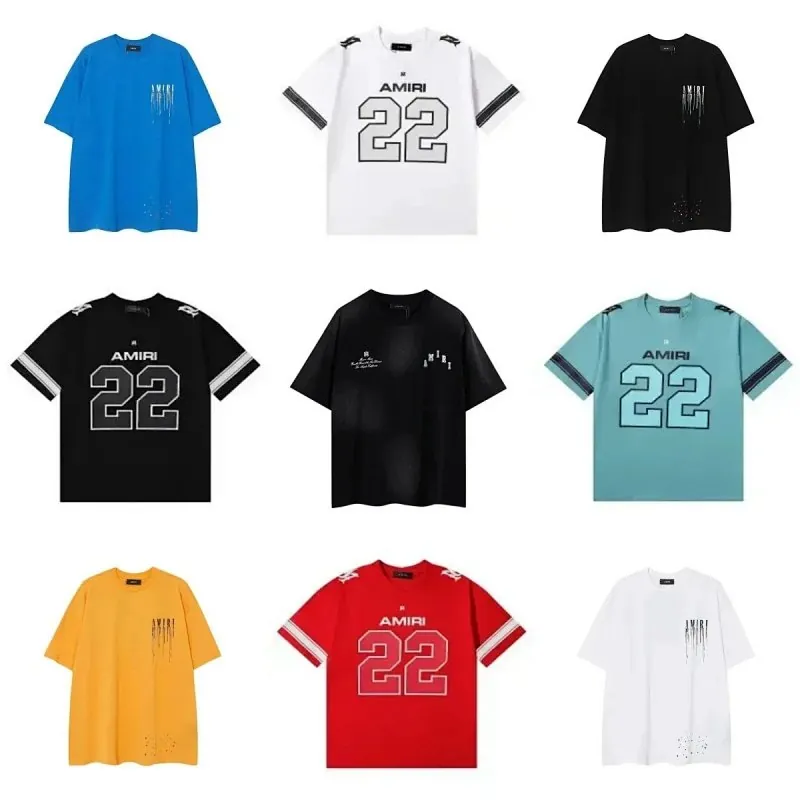 Amiri 22 Jersey T-Shirt Collection