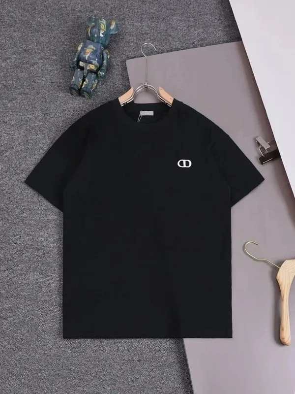Dior CD Logo T-Shirt Black