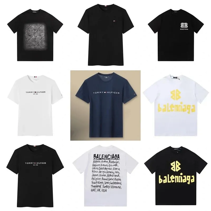 Balenciaga Logo T-Shirt Collection