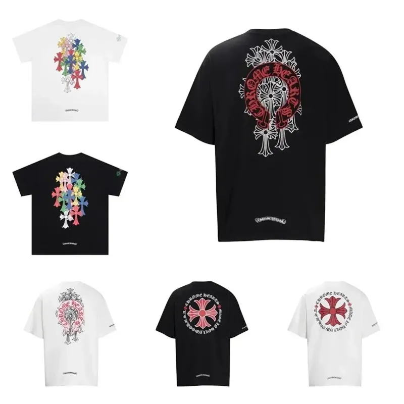 Chrome Hearts Floral Cross Print T-Shirt Collection