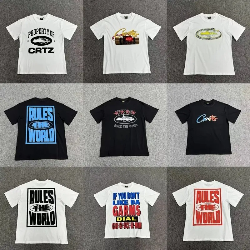 Corteiz Rules The World Graphic T-Shirt Collection