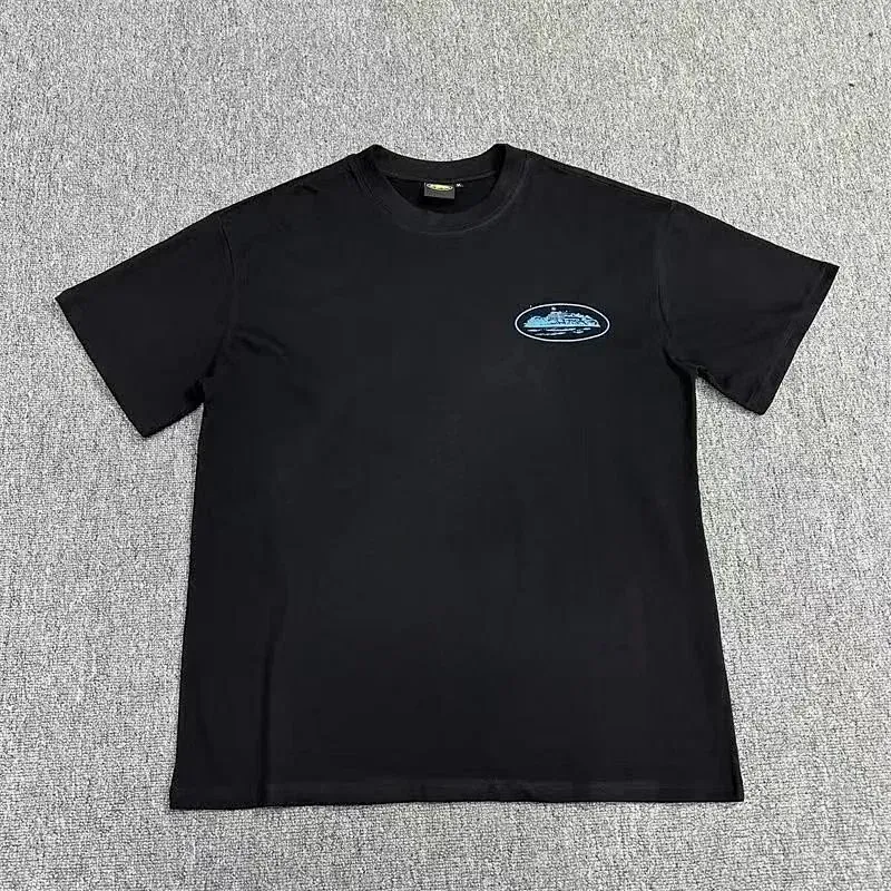 Corteiz Alcatraz Embroidered Logo T-Shirt
