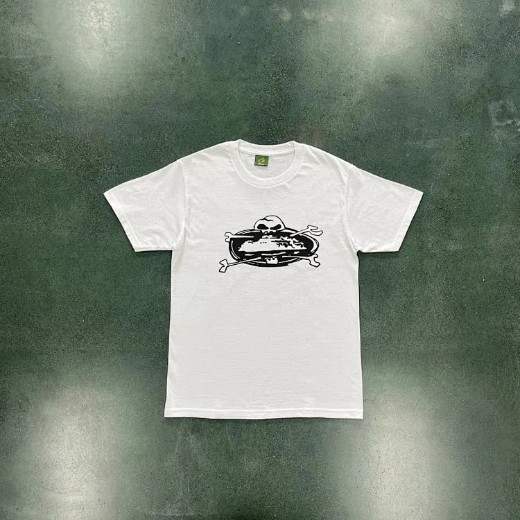 Corteiz Alcatraz Graphic White T-Shirt