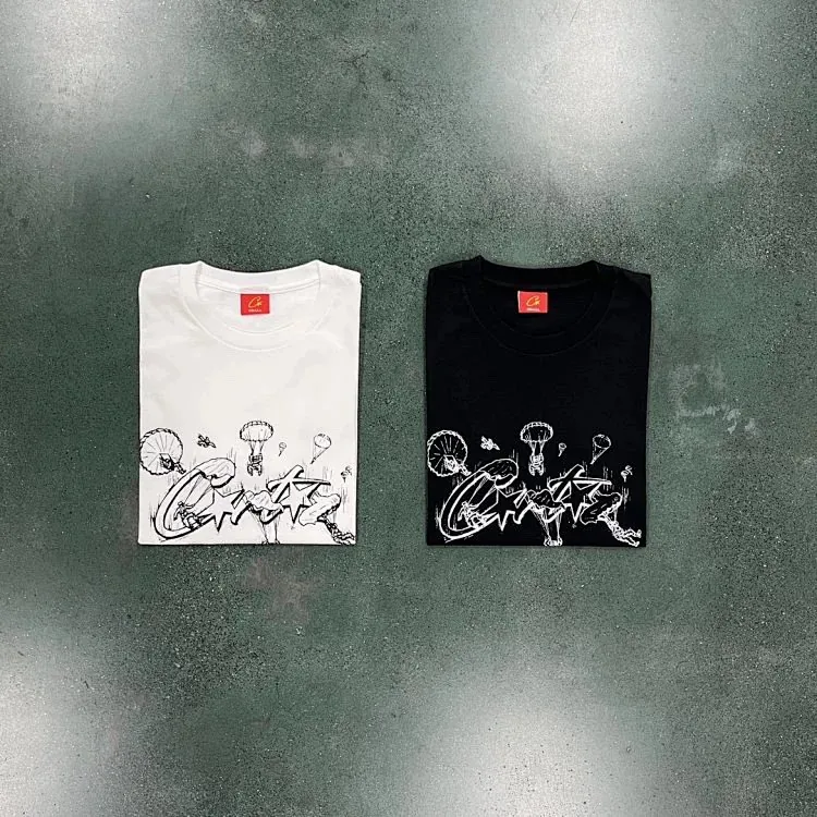 Corteiz Script Logo Graphic T-Shirt Collection