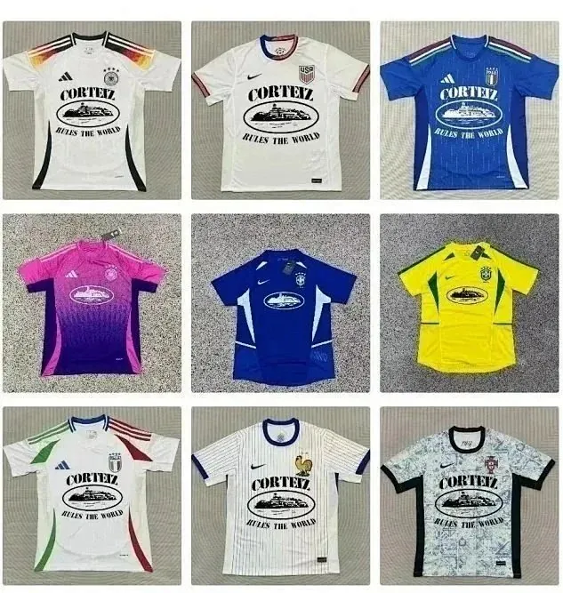 Corteiz Rule The World Football Jersey Collection