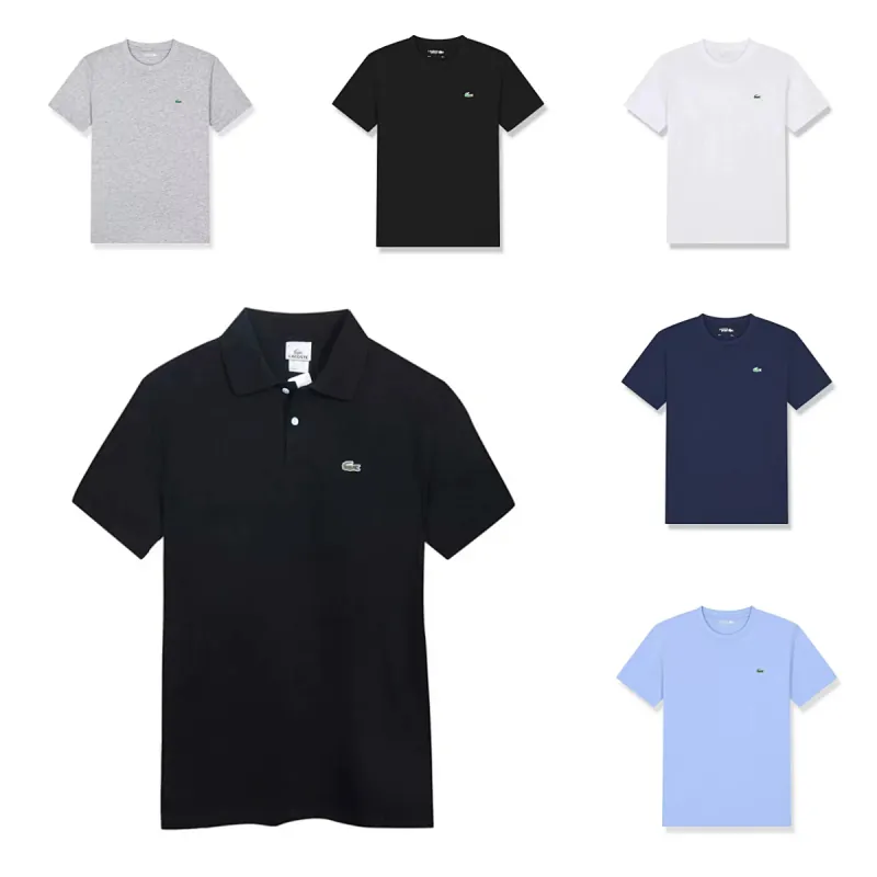 Lacoste Croc Logo Basic T-Shirt Collection