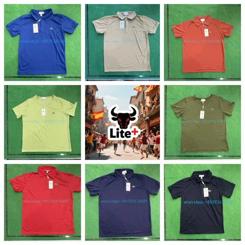 Lacoste Solid Colour Polo Shirt Collection