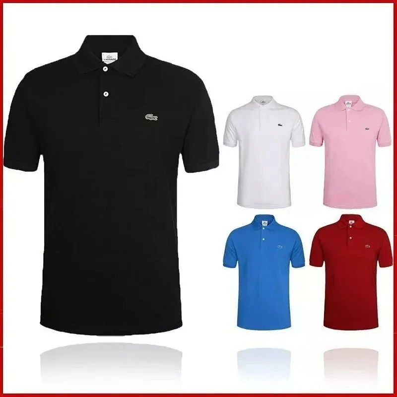 Lacoste Croc Logo Pique Polo Shirt Collection