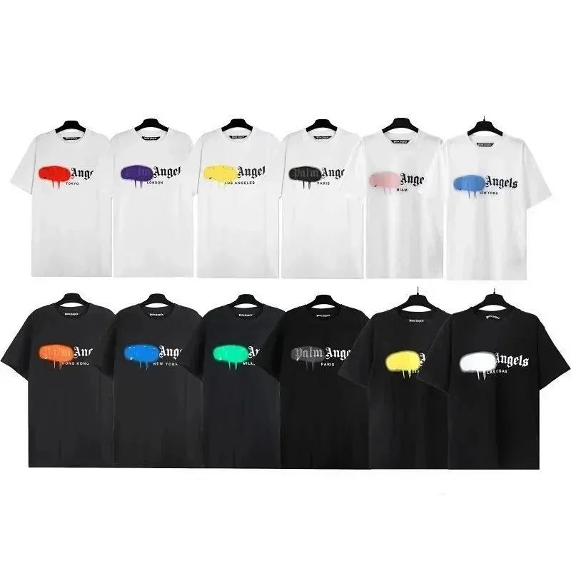 Palm Angels Spray Paint Logo T-Shirt Collection