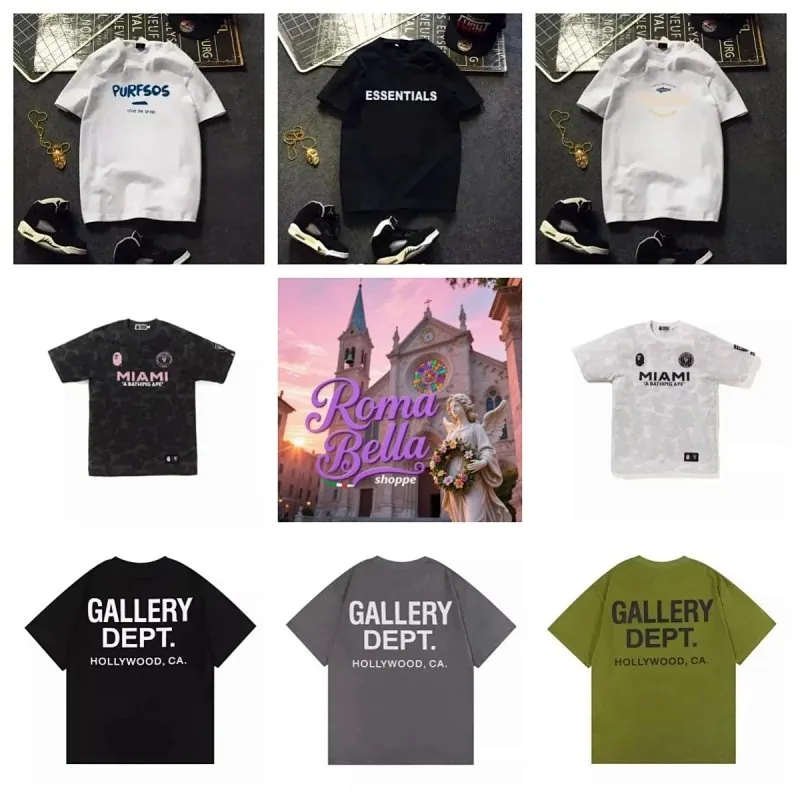 Gallery Dept Hollywood Logo T-Shirt Collection