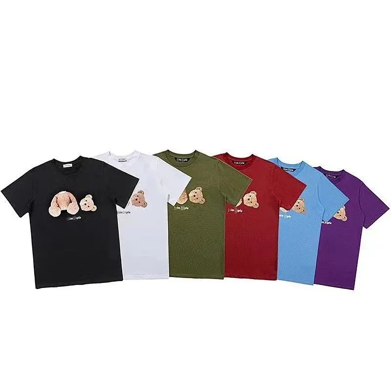 Palm Angels Bear Print T-Shirt Colour Collection