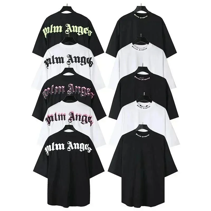 Palm Angels Gothic Arch Logo T-Shirt Collection