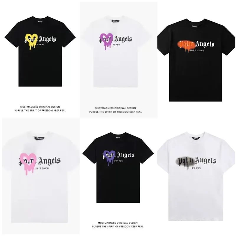 Palm Angels Melting Print T-Shirt Collection