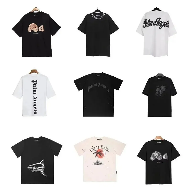 Palm Angels Palm Tree Graphic T-Shirt Collection