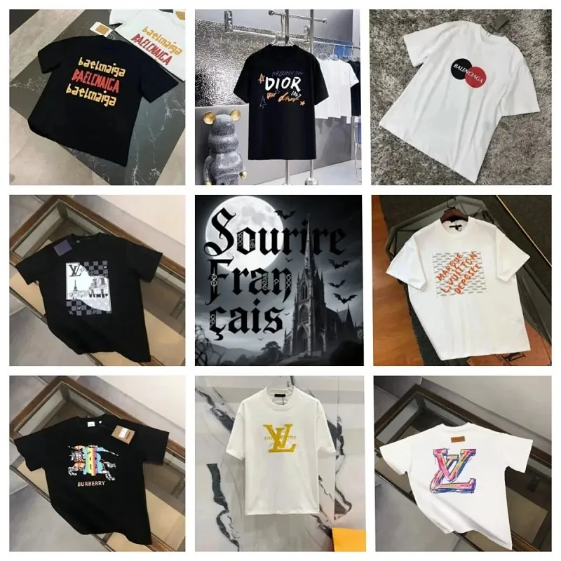 Louis Vuitton Monogram Logo T-Shirt Collection