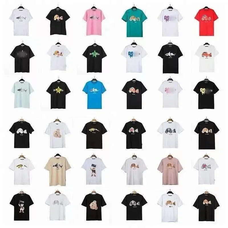 Palm Angels Bear Print Full Colour Tee Collection