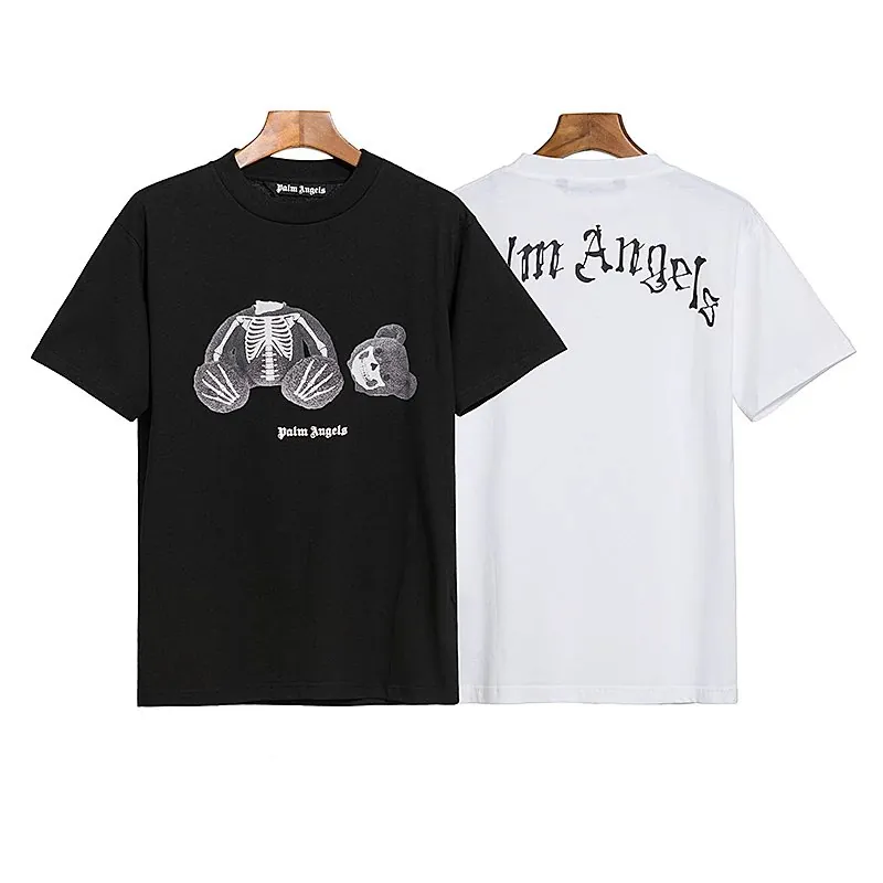 Palm Angels Skeleton Bear Print T-Shirt Collection