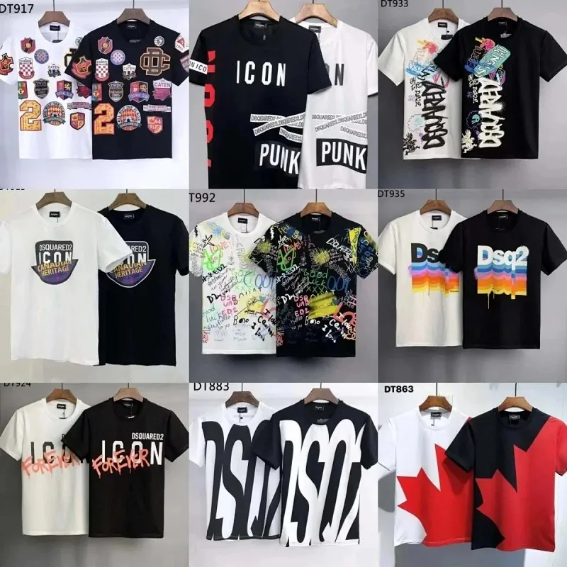 Dsquared2 Icon Graphic Print T-Shirt Collection