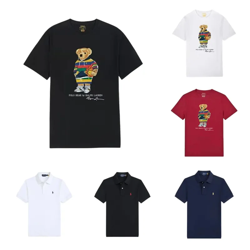Ralph Lauren Polo Bear Print T-Shirt Collection