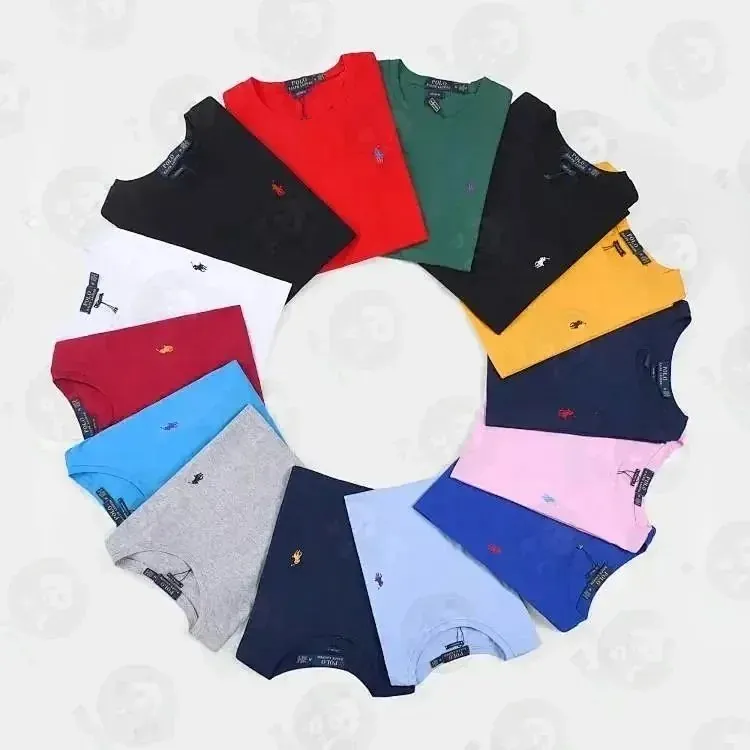 Ralph Lauren Pony Embroidered Polo Shirt Collection