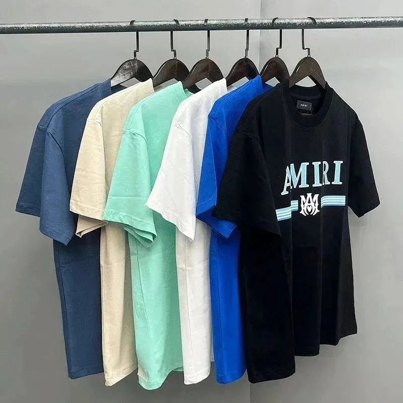 Amiri MA Bar Logo T-Shirt Colour Collection