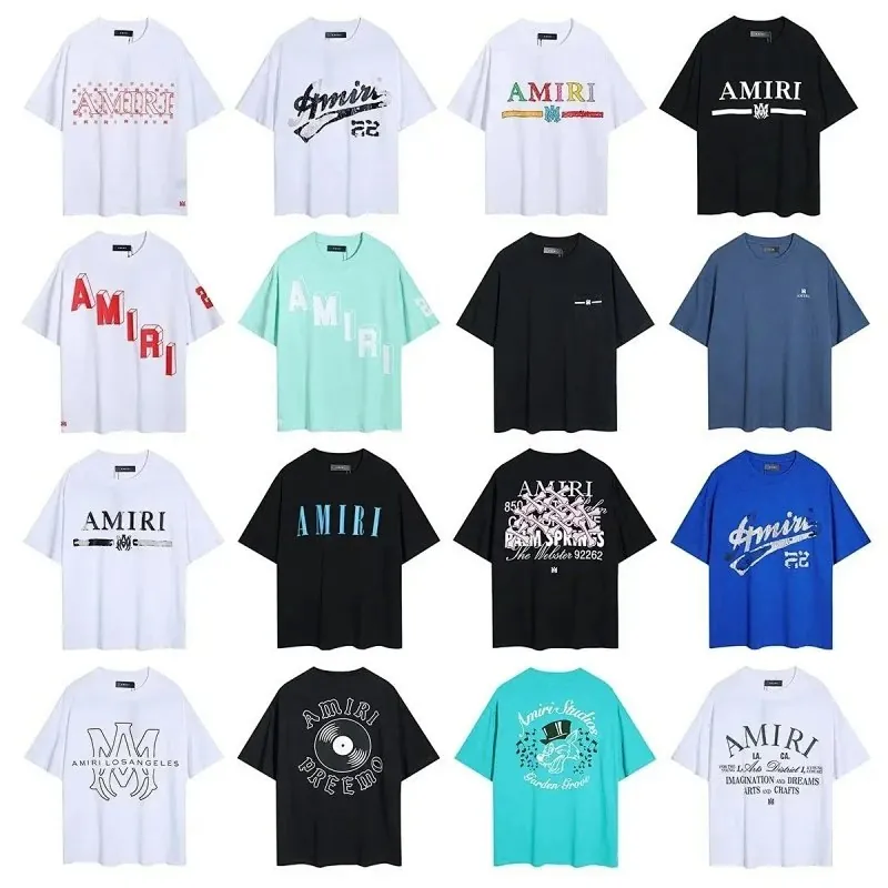 Amiri Logo Print Cotton T-Shirt Collection