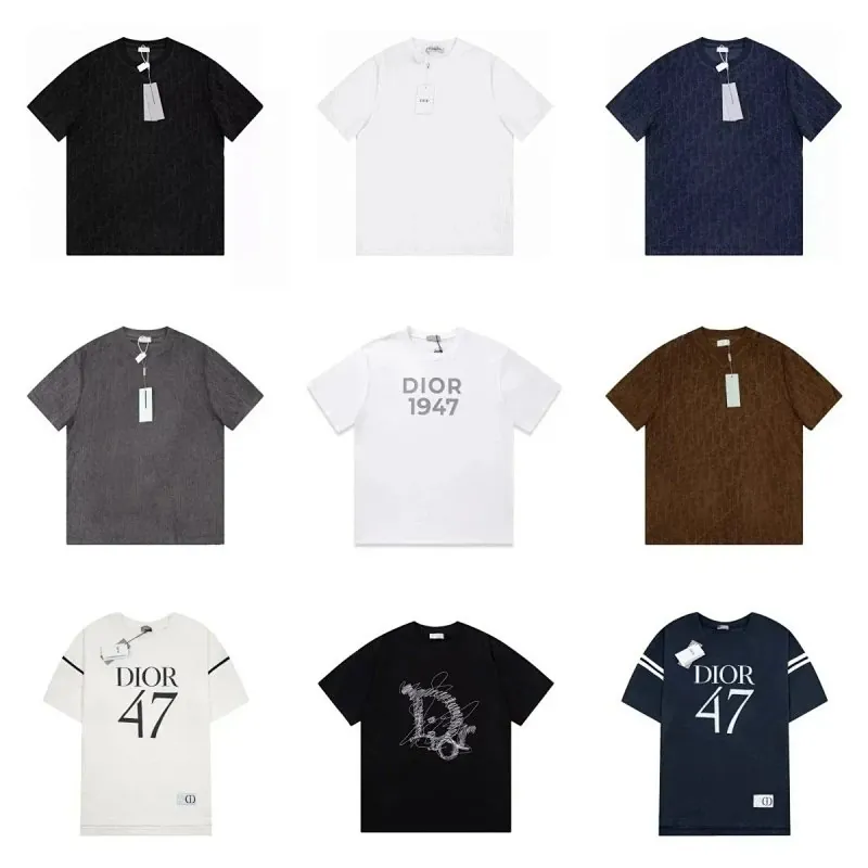 Dior 47 Number Print T-Shirt Collection
