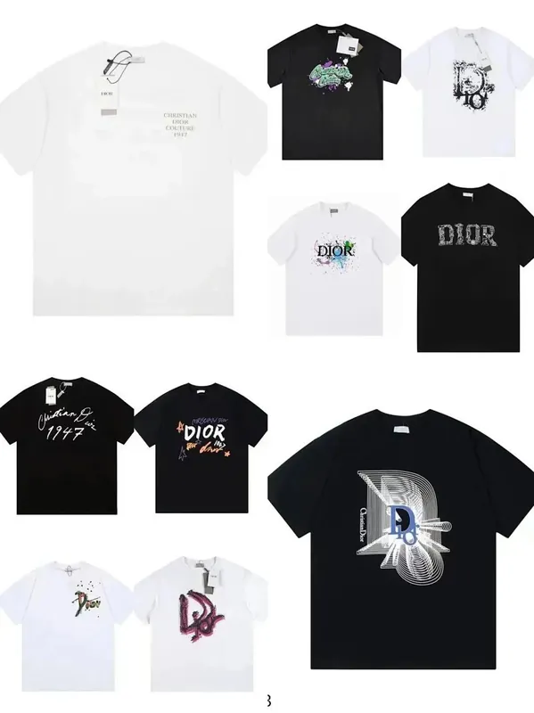 Dior 1947 Graphic Print T-Shirt Collection