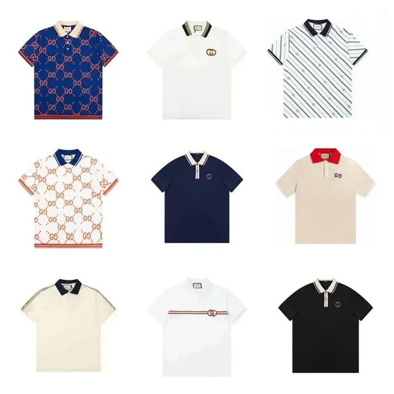 Gucci GG Monogram Web Polo Shirt Collection