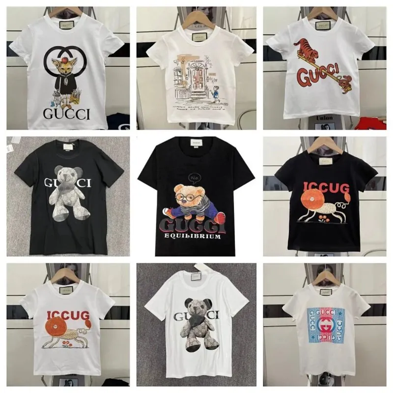Gucci Bear and Logo Print T-Shirt Collection