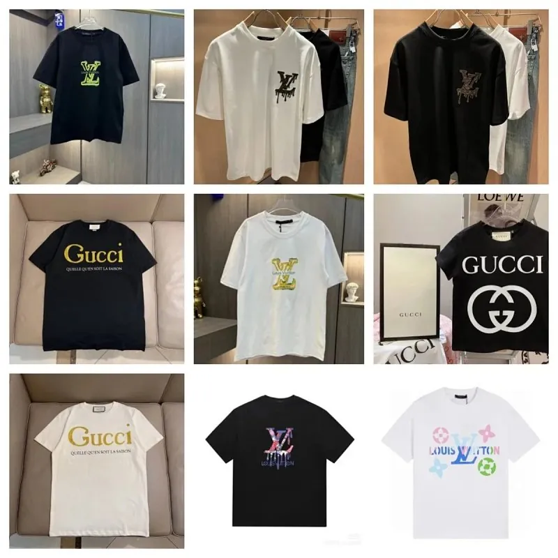 Louis Vuitton Monogram Logo T-Shirt Collection