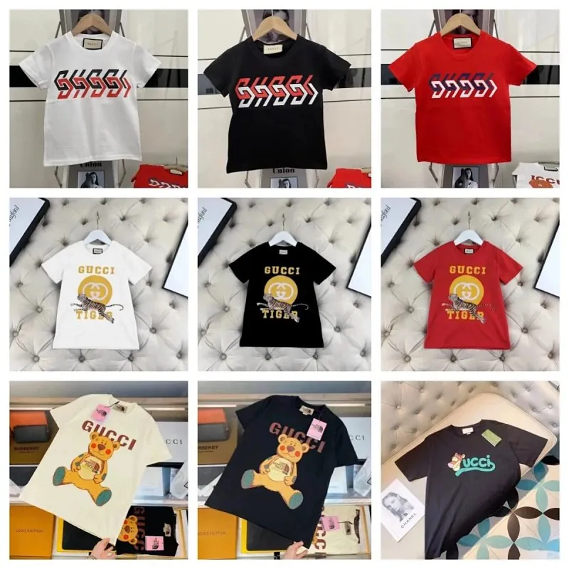 Gucci Bear and Tiger Print T-Shirt Collection
