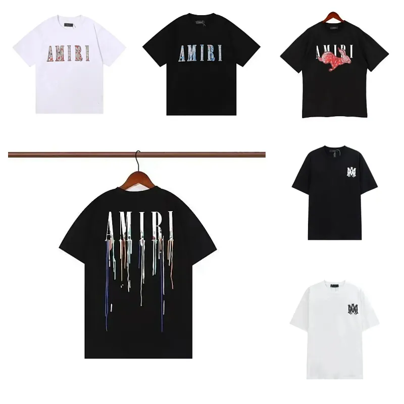 Amiri MA Logo Print T-Shirt Collection