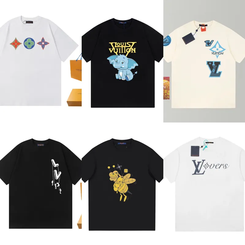 Louis Vuitton Graphic Print T-Shirt Collection