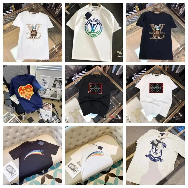Louis Vuitton Graphic Print T-Shirt Collection