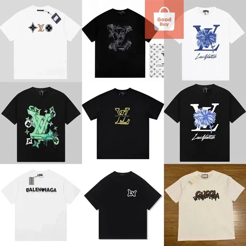 Louis Vuitton Graphic Logo T-Shirt Collection