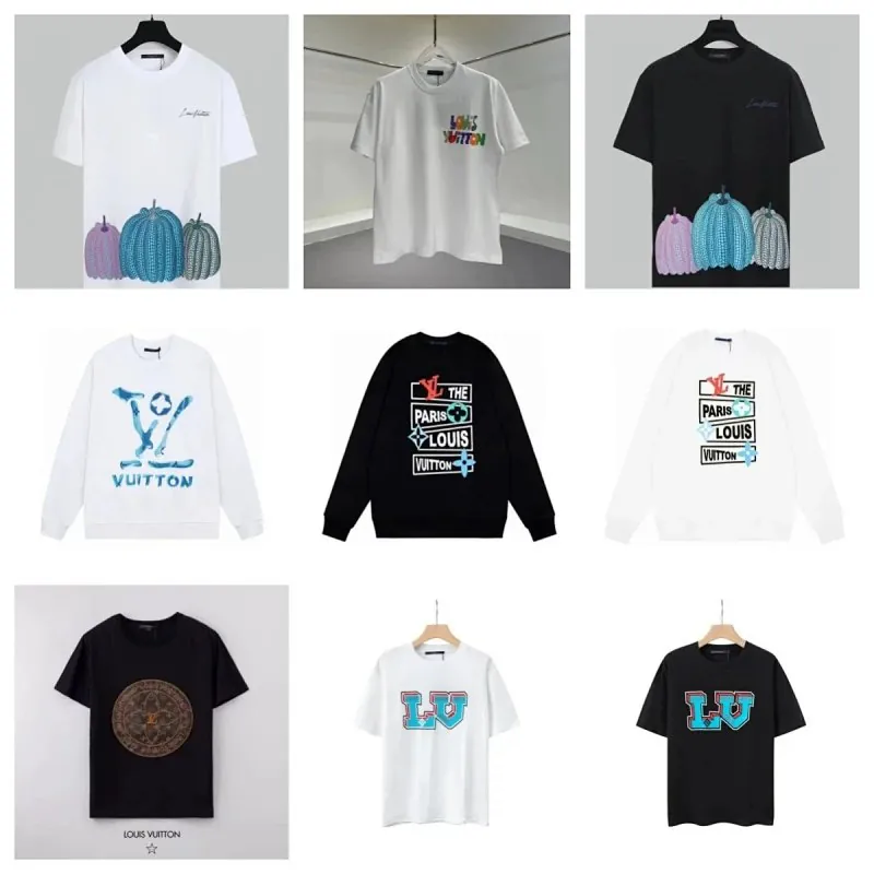 Louis Vuitton Pumpkin Print T-Shirt Collection