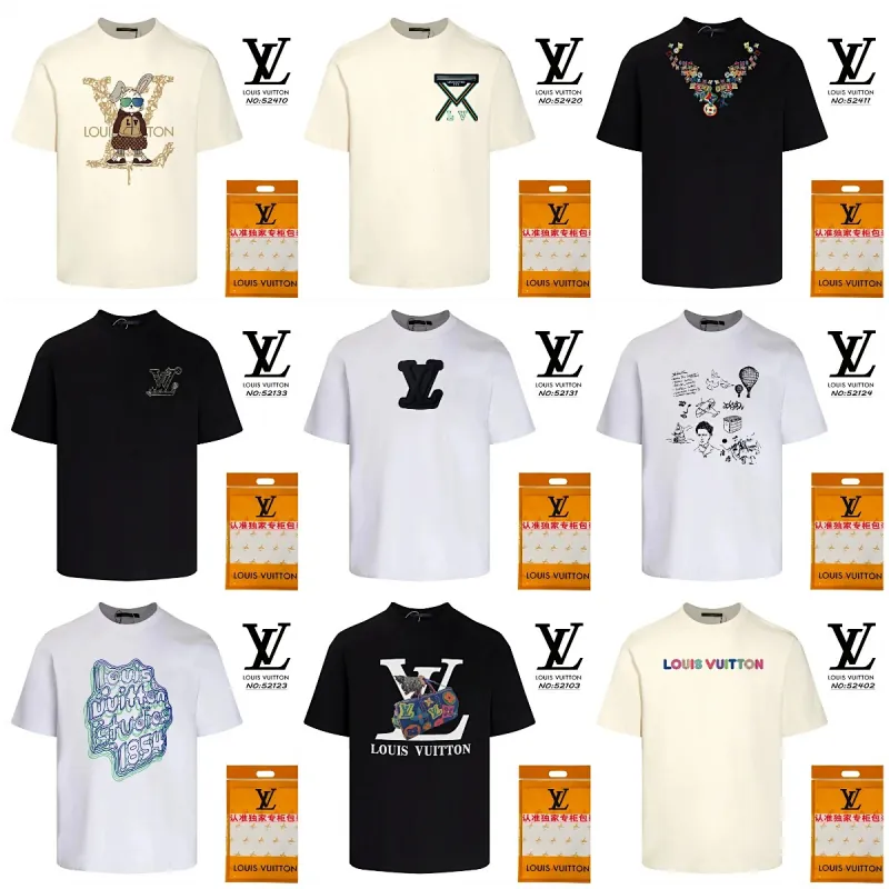 Louis Vuitton Graphic Print T-Shirt Collection