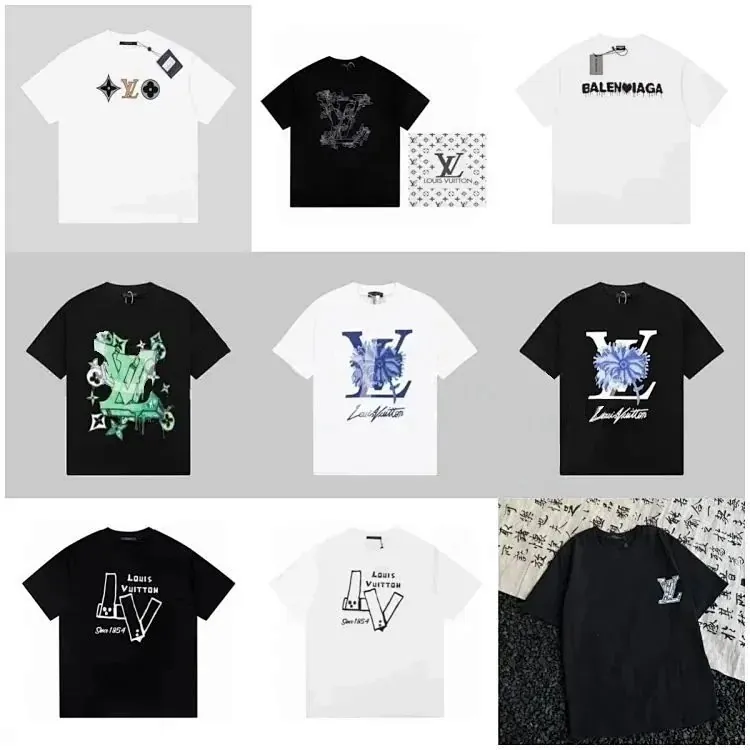 Louis Vuitton Graffiti Logo T-Shirt Collection
