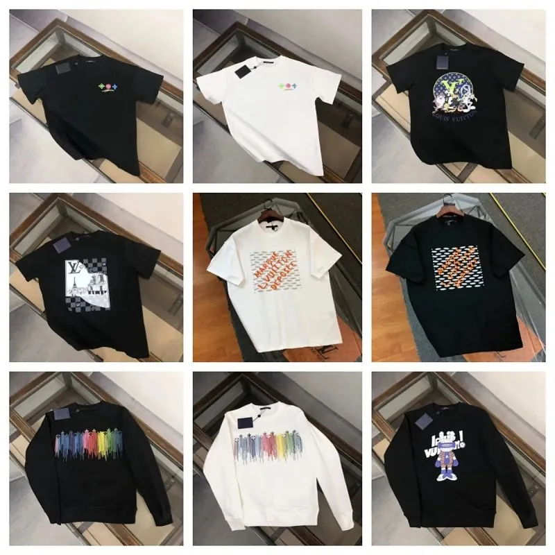 Louis Vuitton Print T-Shirt Sweatshirt Collection