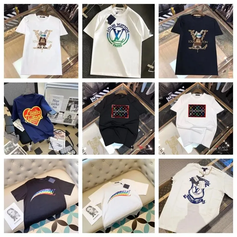 Louis Vuitton Graphic Print T-Shirt Collection