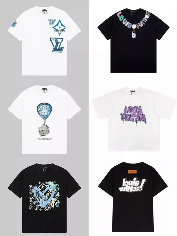 Louis Vuitton Graffiti Logo T-Shirt Collection