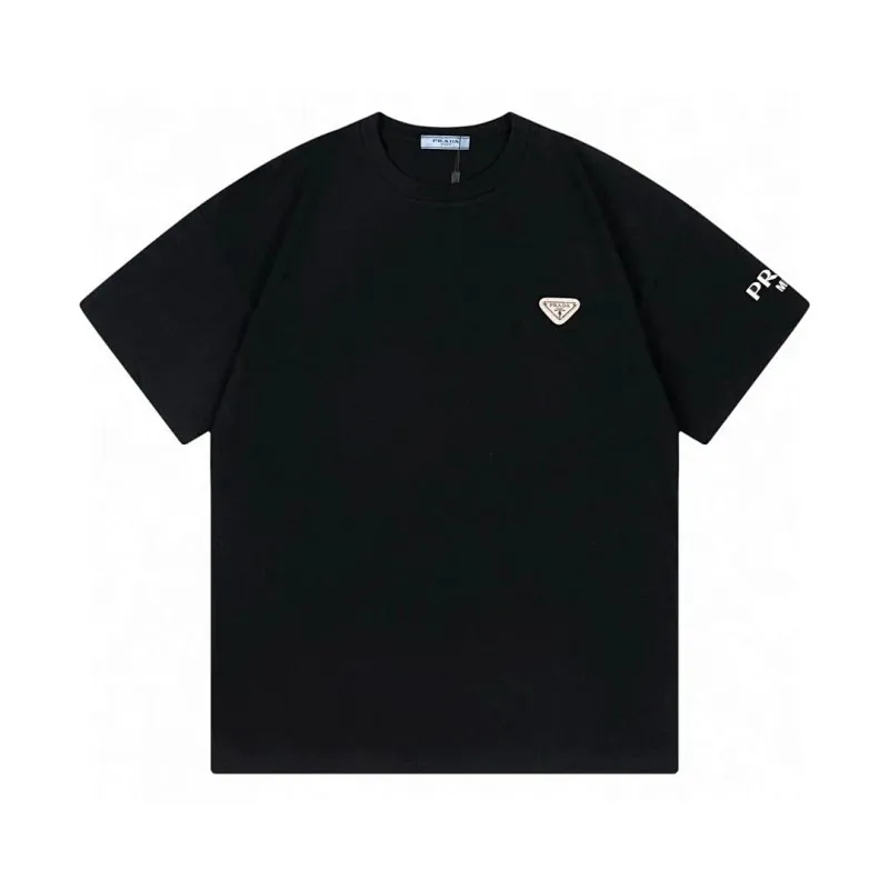 Prada Triangle Logo T-Shirt